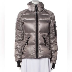 SAM New York Gray Freestyle Down Puffer Jacket - Medium